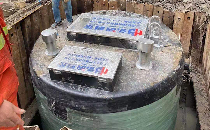 玻璃鋼預(yù)制泵站維護